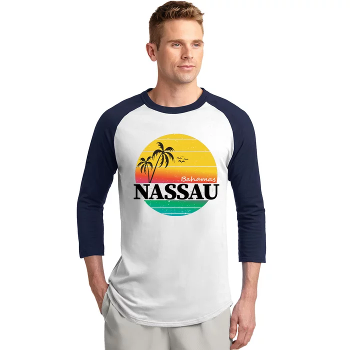 Nassau Bahamas Baseball Sleeve Shirt