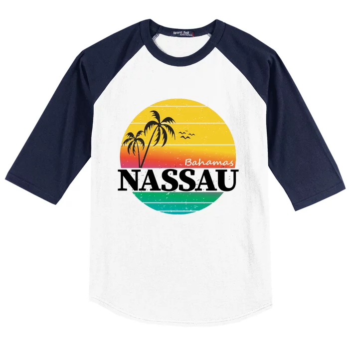 Nassau Bahamas Baseball Sleeve Shirt