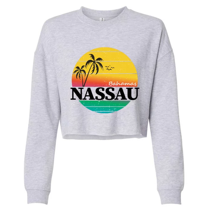 Nassau Bahamas Cropped Pullover Crew