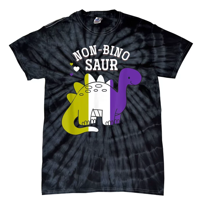 Non Binosaur Non Binary Tie-Dye T-Shirt