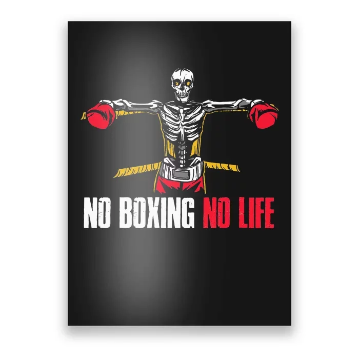 No Boxing No Life Boxing Poster