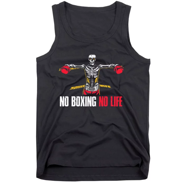 No Boxing No Life Boxing Tank Top