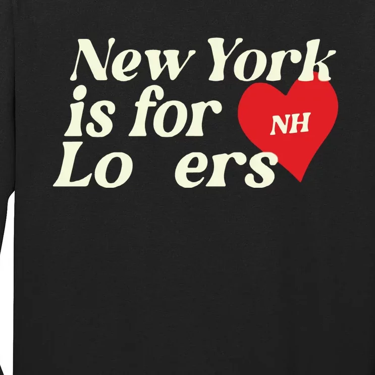 Ny Boston Or Phily Is For Lovers Tall Long Sleeve T-Shirt