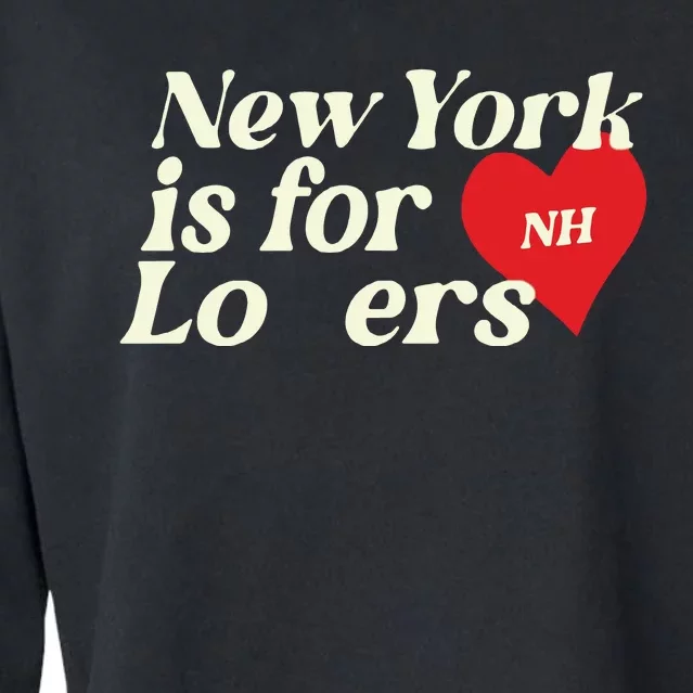 Ny Boston Or Phily Is For Lovers Cropped Pullover Crew