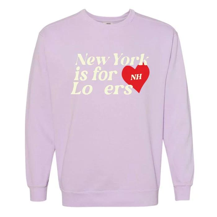 Ny Boston Or Phily Is For Lovers Garment-Dyed Sweatshirt