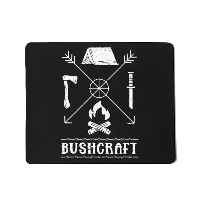 Nature Bushcraft Outdoor Wilderness Design Mousepad