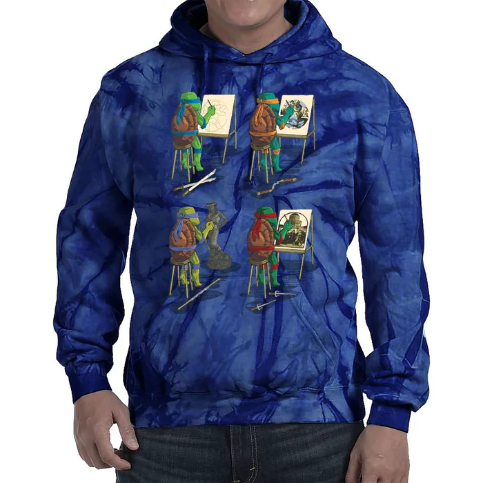 Ninja Brothers Of The Arts Tie Dye Hoodie