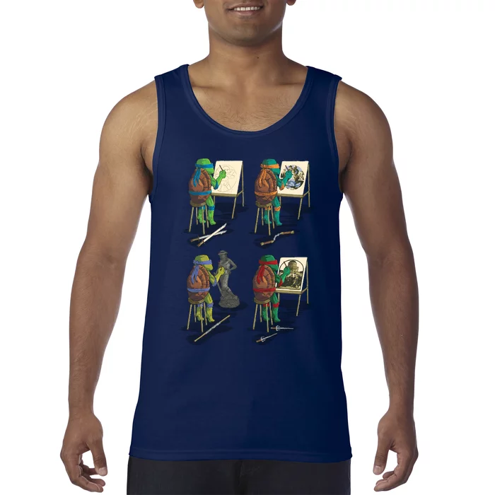 Ninja Brothers Of The Arts Tank Top