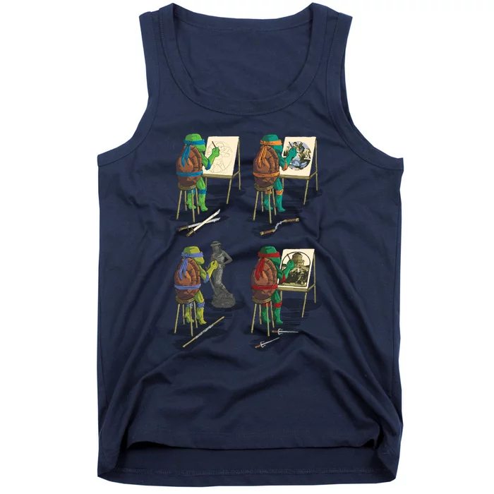 Ninja Brothers Of The Arts Tank Top