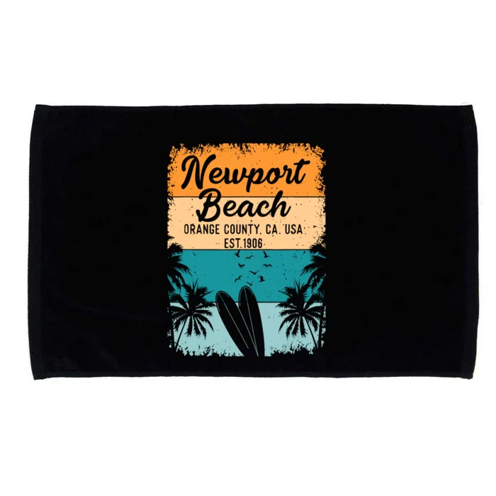 Newport Beach Orange County Oc California Gifts Souvenirs Microfiber Hand Towel