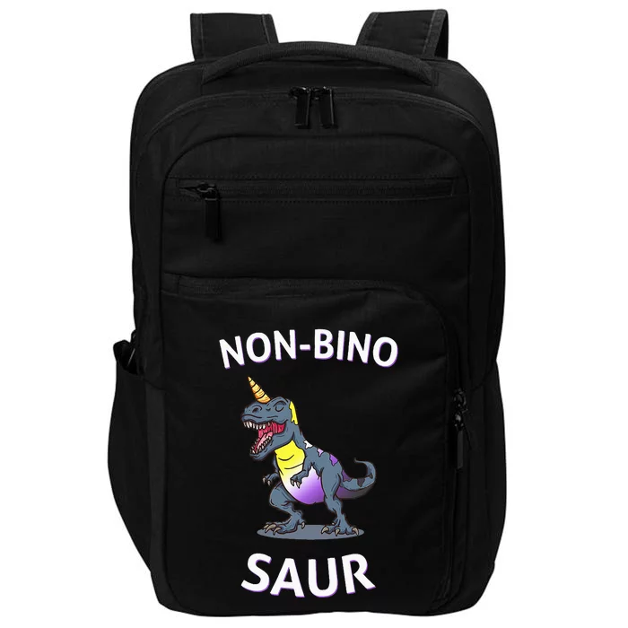 Non Binary Pride Flag Colors Non Binary Impact Tech Backpack