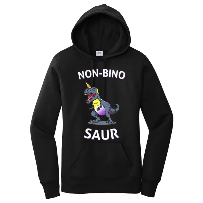 Non Binary Pride Flag Colors Non Binary Women's Pullover Hoodie