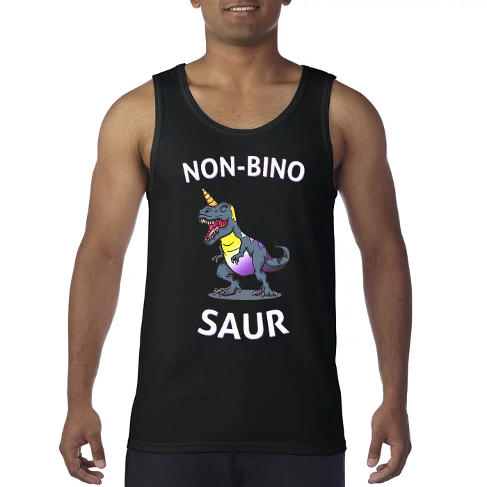 Non Binary Pride Flag Colors Non Binary Tank Top