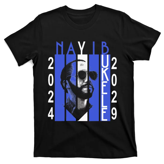 Nayib Bukele Presidente De El Salvador 2024 T-Shirt