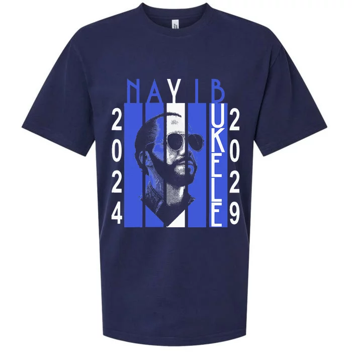 Nayib Bukele Presidente De El Salvador 2024 Sueded Cloud Jersey T-Shirt