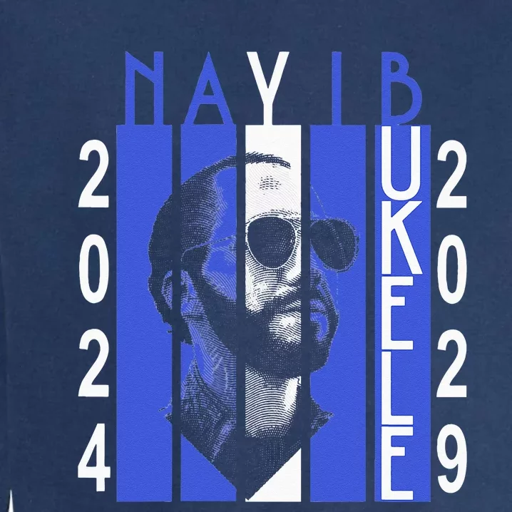 Nayib Bukele Presidente De El Salvador 2024 Garment-Dyed Sweatshirt