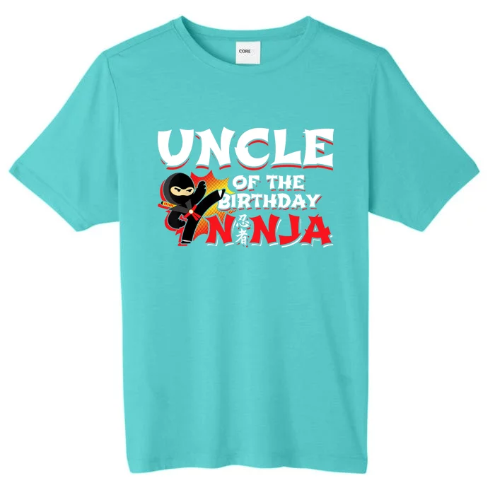 Ninja Birthday Party - Uncle of the Birthday Ninja ChromaSoft Performance T-Shirt