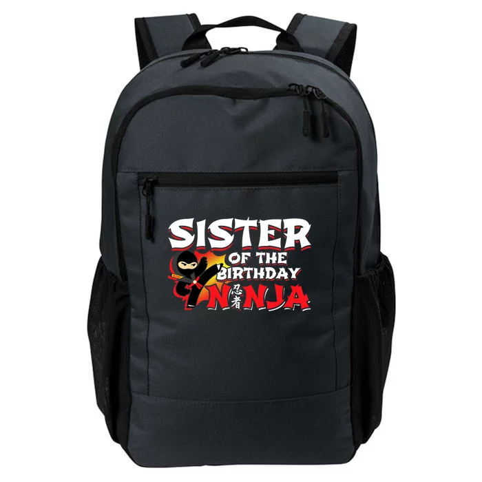 Ninja Birthday Party - Sister of the Birthday Ninja Daily Commute Backpack