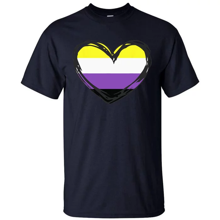 Non Binary Pride Design - Nonbinary Pride Tall T-Shirt