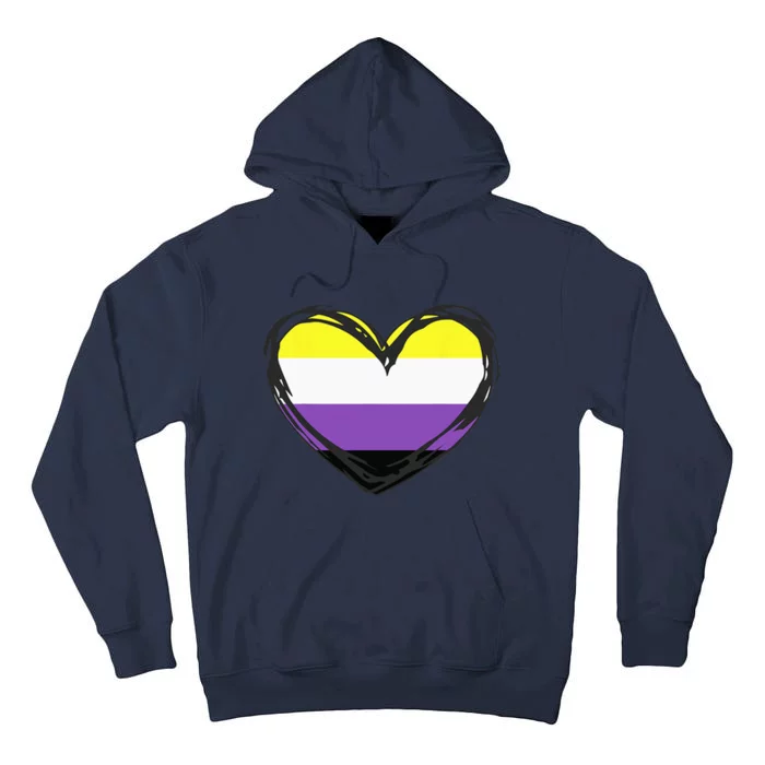 Non Binary Pride Design - Nonbinary Pride Tall Hoodie