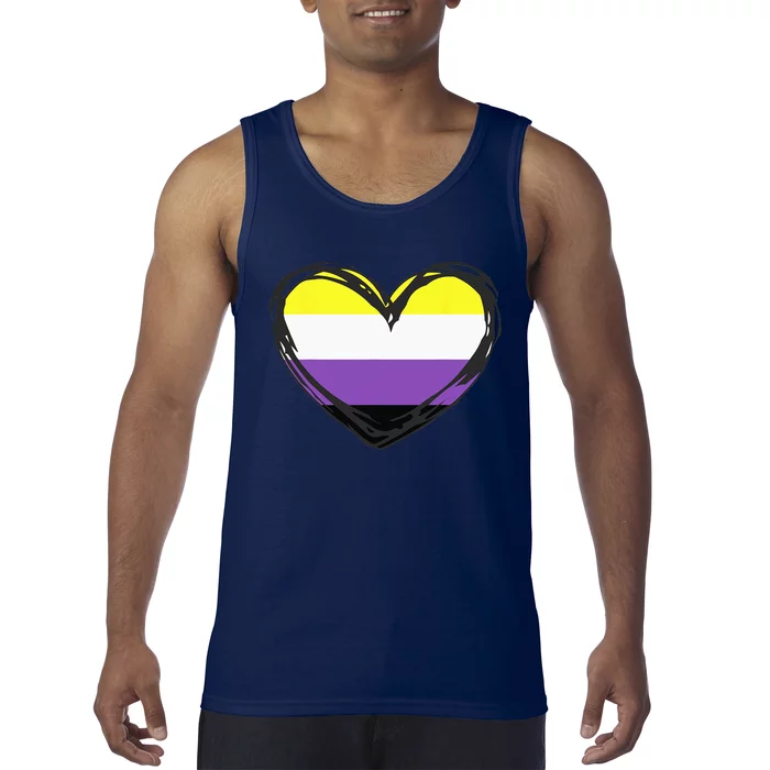 Non Binary Pride Design - Nonbinary Pride Tank Top