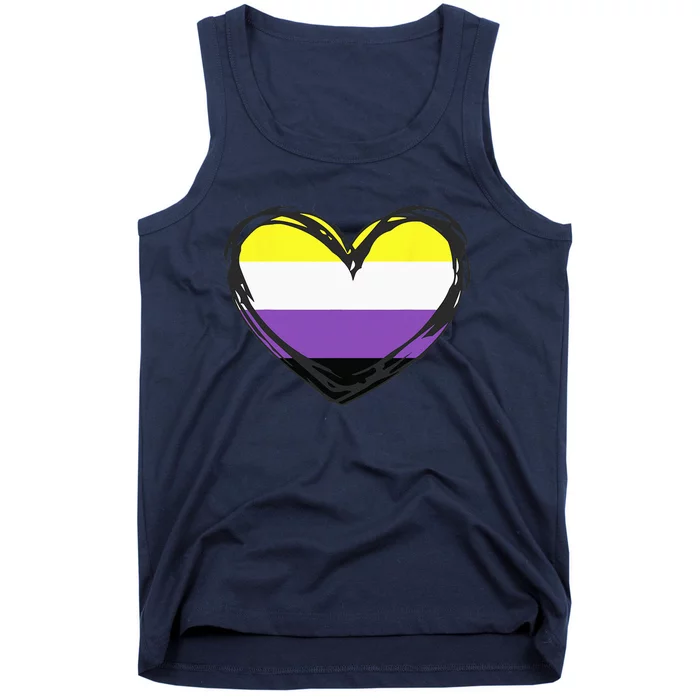 Non Binary Pride Design - Nonbinary Pride Tank Top