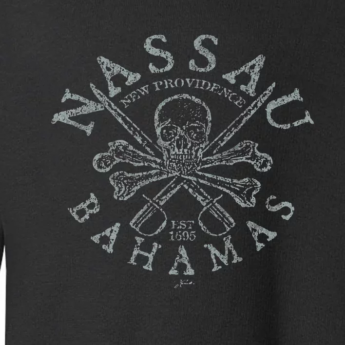 Nassau Bahamas Pirate Toddler Sweatshirt