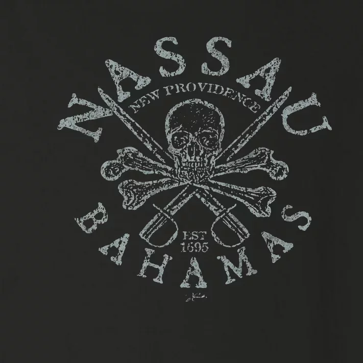 Nassau Bahamas Pirate Toddler Long Sleeve Shirt