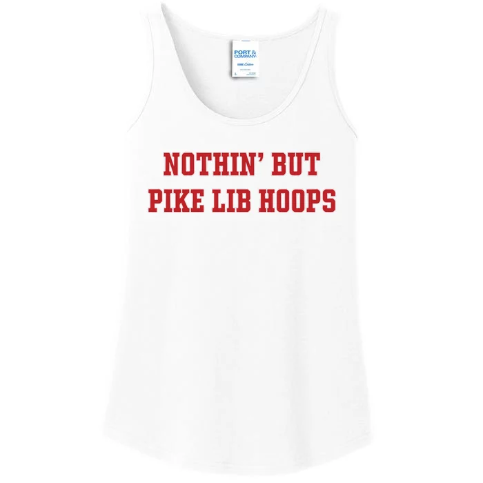 Nothin But Pike Lib Hoops Ladies Essential Tank