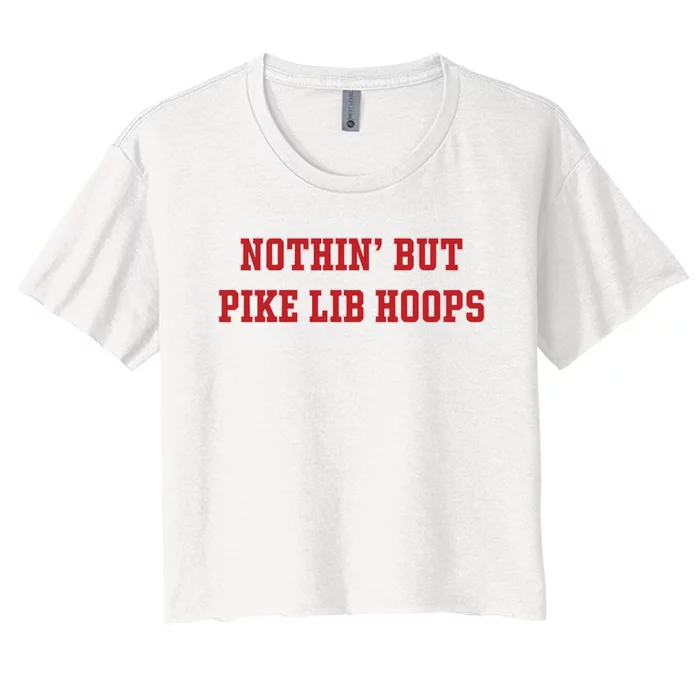 Nothin But Pike Lib Hoops Women's Crop Top Tee