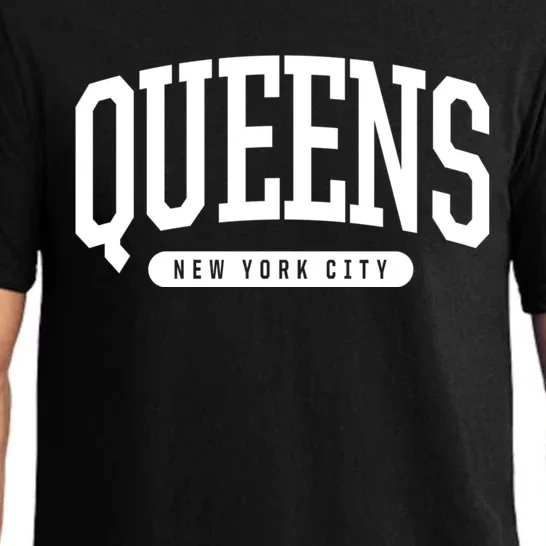 Nyc Borough Queens New York City Pajama Set