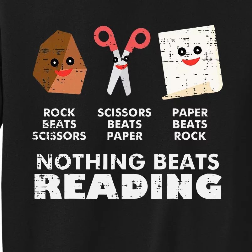 Nothing Beats Reading Book Librarian Across America Sweatshirt