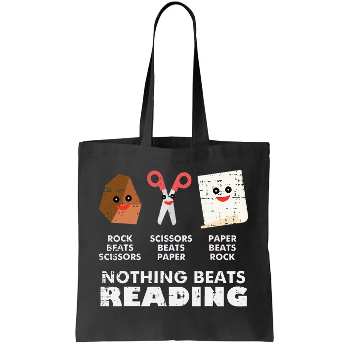 Nothing Beats Reading Book Librarian Across America Tote Bag