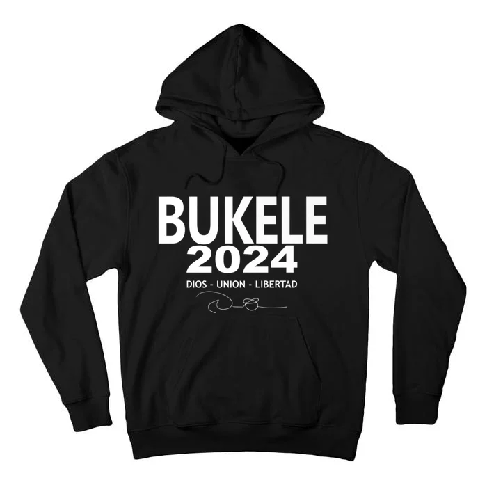 Nayib Bukele REELECCION 2024 Mas Firma Tall Hoodie