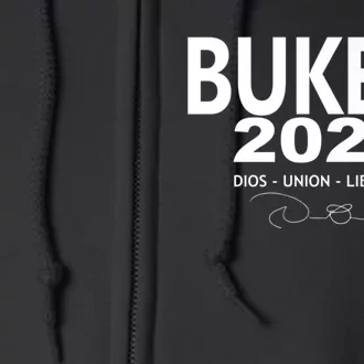 Nayib Bukele REELECCION 2024 Mas Firma Full Zip Hoodie