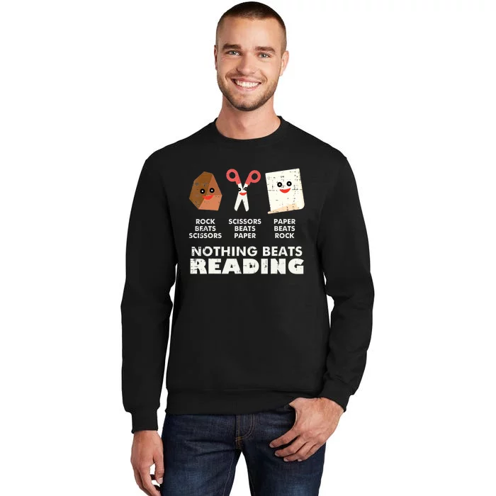 Nothing Beats Reading Book Librarian Across America Sweatshirt