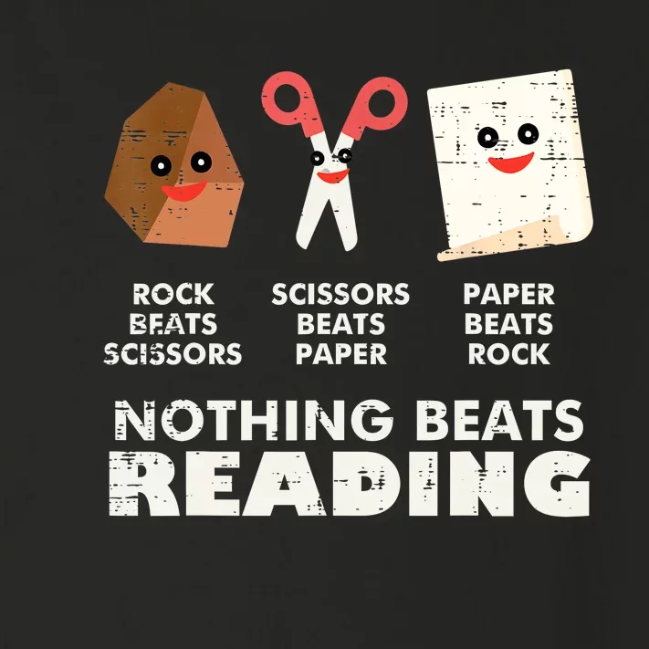 Nothing Beats Reading Book Librarian Across America Toddler Long Sleeve Shirt