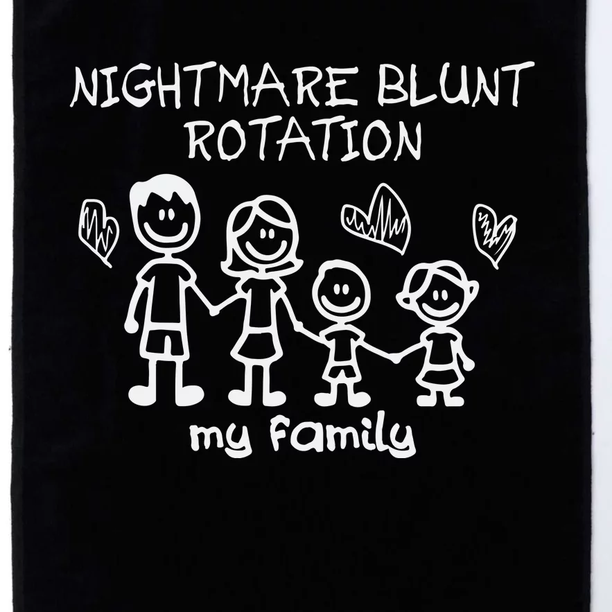 Nightmare Blunt Rotation My Family Platinum Collection Golf Towel