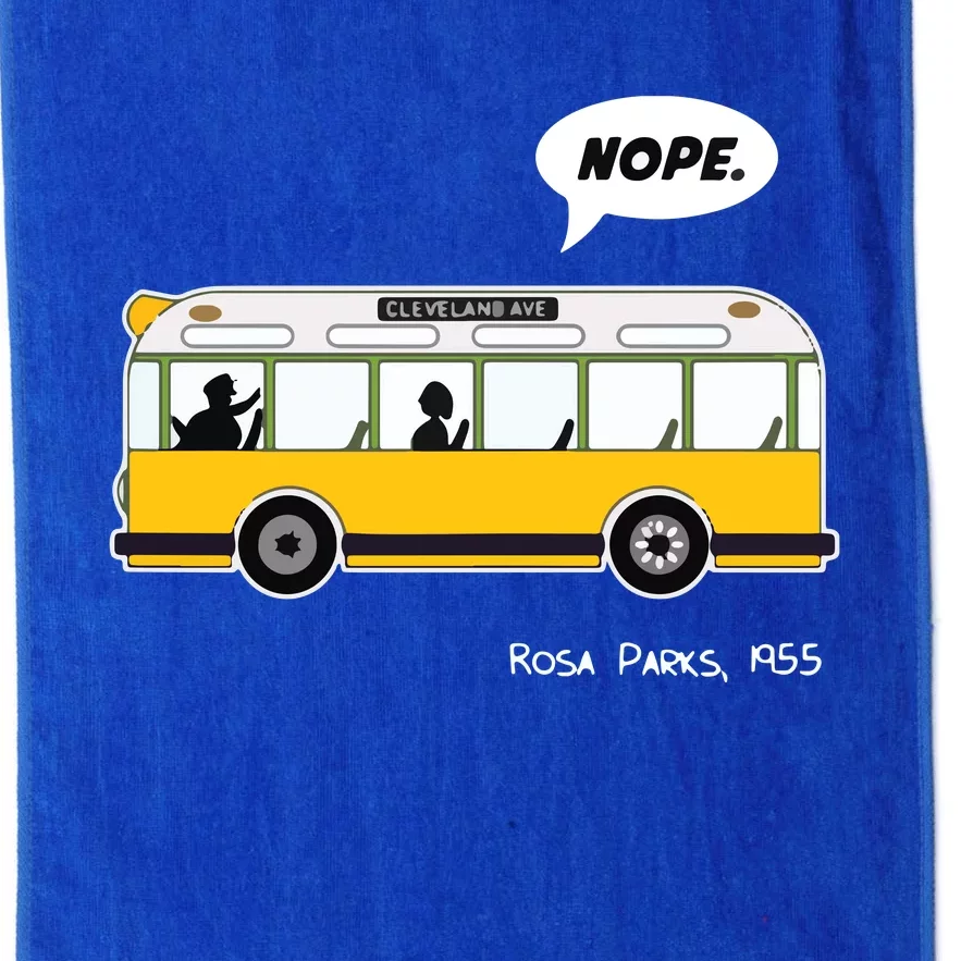 Nope Bus Rosa Park 1955 Platinum Collection Golf Towel