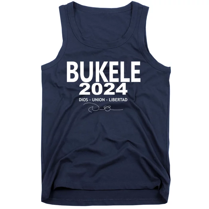 Nayib Bukele REELECCION 2024 Mas Firma Tank Top