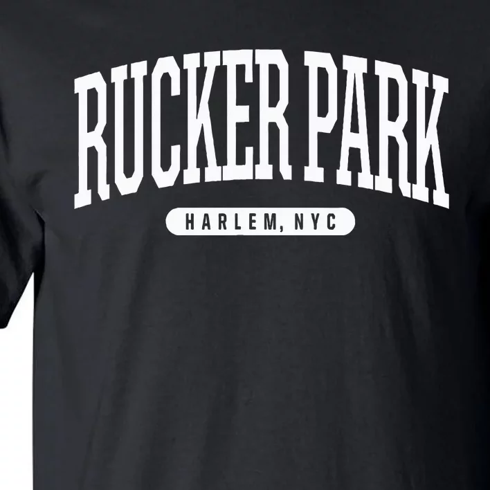 Nyc Borough Rucker Park Harlem New York Tall T-Shirt