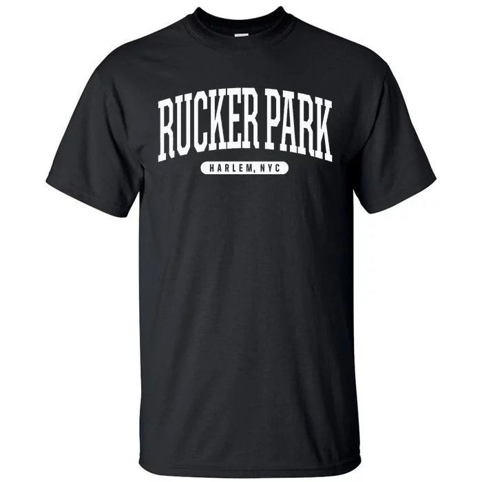 Nyc Borough Rucker Park Harlem New York Tall T-Shirt