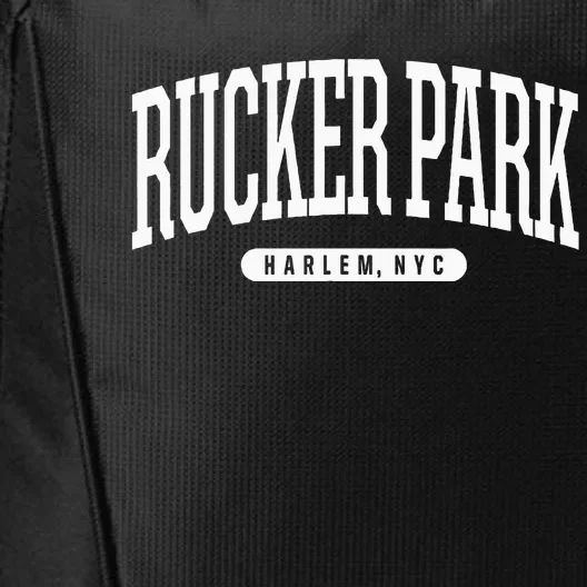 Nyc Borough Rucker Park Harlem New York City Backpack