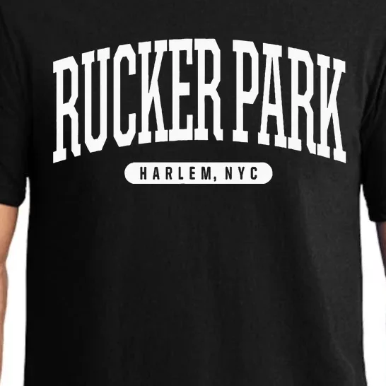 Nyc Borough Rucker Park Harlem New York Pajama Set