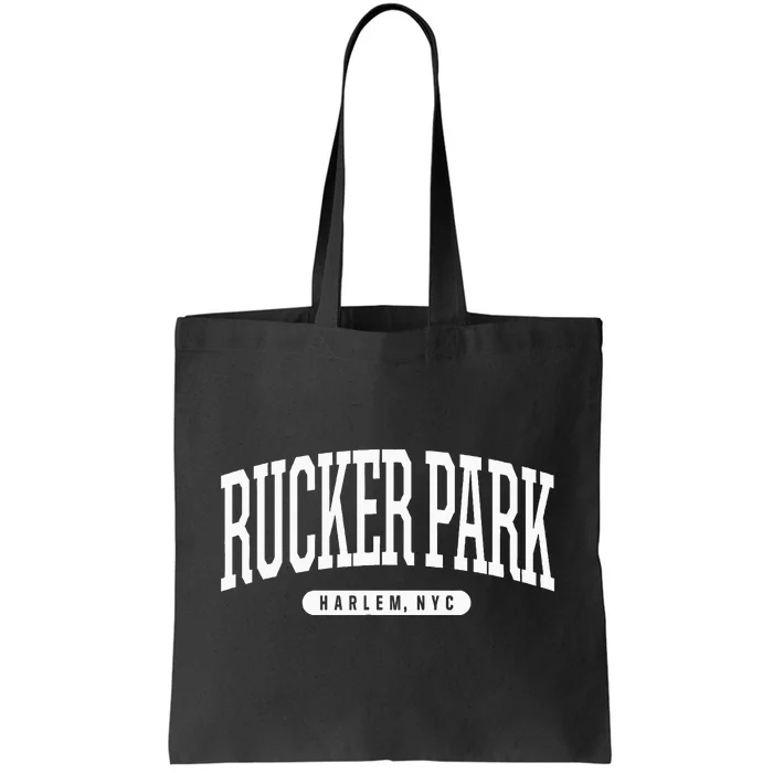 Nyc Borough Rucker Park Harlem New York Tote Bag