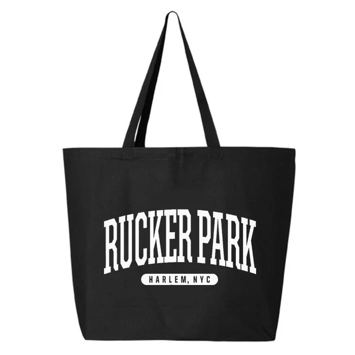 Nyc Borough Rucker Park Harlem New York 25L Jumbo Tote