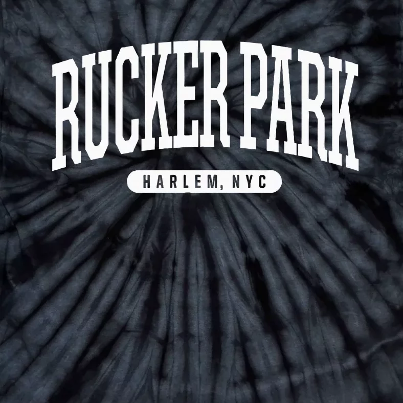 Nyc Borough Rucker Park Harlem New York Tie-Dye T-Shirt