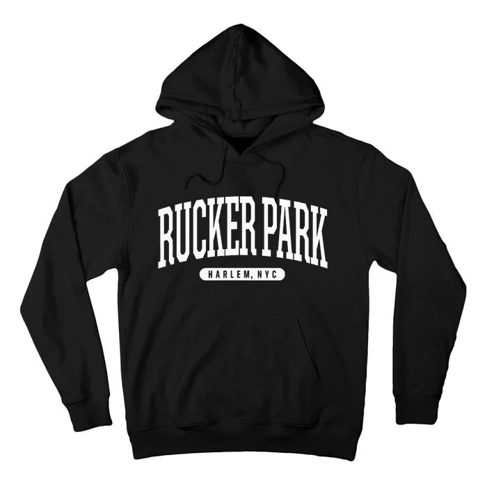 Nyc Borough Rucker Park Harlem New York Tall Hoodie