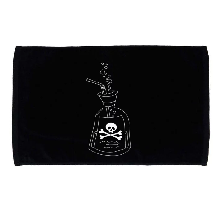 Never Better Skull X Bones Sweat Microfiber Hand Towel