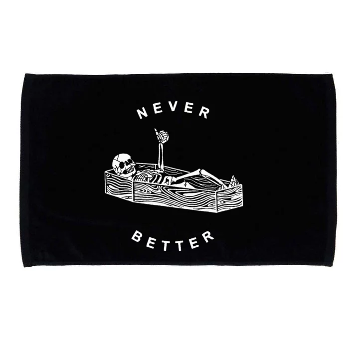 Never Better Skeleton Microfiber Hand Towel